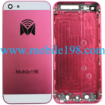 Original Housing Cover for Apple iPhone 5 Pink Color